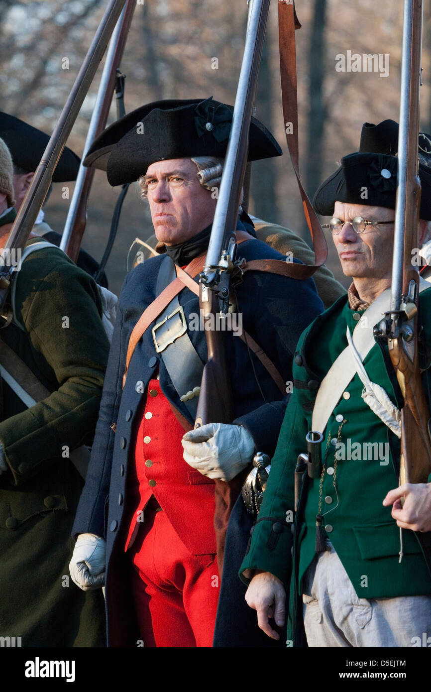Patriot`s Day , Lexington,Massachusetts, New England, USA Stock Photo